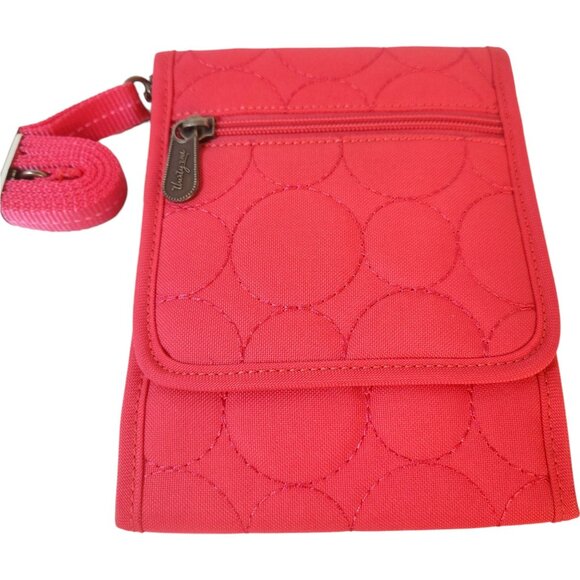 Thirty-One Pink Women's “Vary You" Miini Crossbody Bag Messenger Organizer NEW - Picture 6 of 14